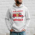 Bambino Ich Werde Ein Große Bruder Grosserigili Del Fuocoigili Del Fuoco Felpa con cappuccio Regalos para él
