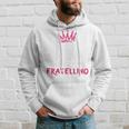Bambino Keep Calm Fratellino Annuncio Gravidanza Sorella Maggiore Felpa con cappuccio Regalos para él