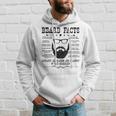 Barba Facts Beard Lover Felpa con cappuccio Regalos para él