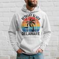 Bethany Beach Delaware Vintage Sunset Beach Surf Summer Hoodie Gifts for Him
