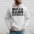 Bin Da Kann Losgehen Lustiger Spruch Humor Sarkasm Us Blue Kapuzenpullover Geschenke für Ihn