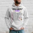 Challenge The Stag Bachelors Party Checklist Stag Do Party Hoodie Gifts for Him