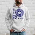 Divertente Dj Inyl Records Lover Meme Mixer Giradischi Felpa con cappuccio Regalos para él