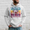 Divertida Pregunta Sobre Axolotl Retrointage Amantes De Axolotl Para Niños Sudadera Regalos para él