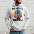 Donna Congolese Regina Africana Dr Congo Bandiera Congolese Con Collo A Felpa con cappuccio Regalos para él
