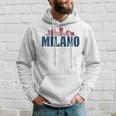 Donna Milano Souvenir Città Milano Italia Con Collo A Felpa con cappuccio Regalos para él