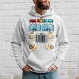Fire Truck Costume Easy Halloween Group Costume Hoodie Gifts for Him