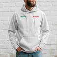 Foggia Città Italiana Bandiera Italia Maglia A Manica Felpa con cappuccio Regalos para él