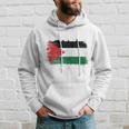 Free Palestine Palestina Bandiera Free Gaza Maglia A Manica Felpa con cappuccio Regalos para él