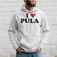 I Heart Città Della Croazia I Love Pola Felpa con cappuccio Regalos para él
