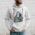 Japan Samurai Rana Yokai Aestheticintage Streetwear Felpa con cappuccio Regalos para él