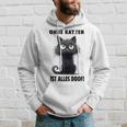 Katzenliebhaber Ohne Katze Ist Alles Doof Gray Kapuzenpullover Geschenke für Ihn