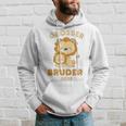 Kinder Ich Werde Großer Bruder 2025 Big Lion Brother Baby Kapuzenpullover Geschenke für Ihn