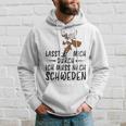 Lass Mich Durch Ich Muss Nach Sweden Blue Kapuzenpullover Geschenke für Ihn