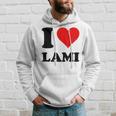 I Love Lami Kapuzenpullover Geschenke für Ihn