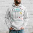 Maglia Sposo Addio Al Celibato Lista Delle Cose Da Fare Felpa con cappuccio Regalos para él