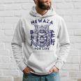 Máscara Japonesa Samurai Oni Kabuki Bjj Jiu-Jitsu Kanji Sudadera Regalos para él