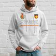 Messina Maglia SportCalcio Bandiera Calcio Maglia A Manica Felpa con cappuccio Regalos para él