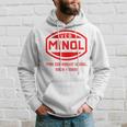 Minol -Ebolkseigener Betrieb Minol Yellow Kapuzenpullover Geschenke für Ihn