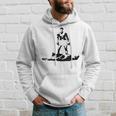 Muhammed Boxer Legend Ali Graffition Einem KO Blue Kapuzenpullover Geschenke für Ihn