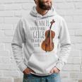 Nenn Es Noch Einmal Geige Ich Warne Dich Cello Player Gray Kapuzenpullover Geschenke für Ihn