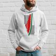 Palestina Keffiyeh Fishnet Palestinese Pattern Anguria Felpa con cappuccio Regalos para él