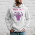 Pink Out Football Team Tackle Breast Cancer Awareness Month Hoodie Gifts for Him