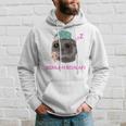 Schlafi Schlafi Sad Hamster Meme Gray Kapuzenpullover Geschenke für Ihn