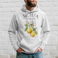 Sicilia Italian Souvenir Italy Lemon Kapuzenpullover Geschenke für Ihn