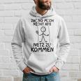 Tennis Zwing Mich Nicht Ans Netz Zu Kommen Sports Kapuzenpullover Geschenke für Ihn