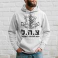 Tzahal Idf Israele Esercito Ebraico Ebraico Zava Zahal Golani Nahal Felpa con cappuccio Regalos para él