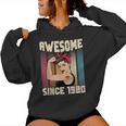 42 Jahre Alt Awesome Seit 1980 42Th Birthday Women's Kapuzenpullover für Damen