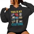 This Is My 80S Costume 1980S Party 80'S Outfit Women Women Hoodie