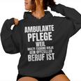 Ambulante Care For Nurse Care Kapuzenpullover für Damen