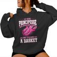 Basketball Basket Bambina Pallacanestro Ragazza Felpa con cappuccio da donna