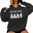 Boo Boo Crew Cute Ghost Nurses Halloween Scrub Top Women Hoodie Boo Boo Crew Cute Ghost Nurses Halloween Scrub Top Women Hoodie
