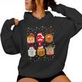 Building Brick Santa Elf Friends Christmas Boys Girls Men Women Hoodie