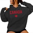 Canada Flag Women's Children's Canada Kapuzenpullover für Damen