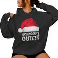 Christmas Outfit Christmas Hat Christmas Women Kapuzenpullover für Damen