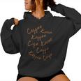 Coffee Coffee Café Coffee Drinker Coffee Lover Kapuzenpullover für Damen