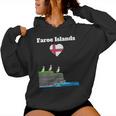 Drapeau Des Îles Féroé Souvenir Colonie De Macareux Sweat à capuche femme