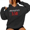 Macho Saying Beer Drinker Protest Arschlecken 350 Kapuzenpullover für Damen