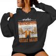 Make Thanksgiving Great Again Autumn Fall Leaves Women Hoodie