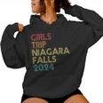 Girls Trip Niagara Fall 2024 Summer Vacation Friends Family Women Hoodie