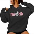 Mama Of The Bad Two The Bone Birthday 2 Years Old Birthday Women Hoodie