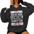 Retro Das Ist Mein Cowboy Kostum Children Western Kapuzenpullover für Damen