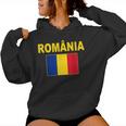 Romania Flag Romania Steagul Romaniei Romanian Flags Kapuzenpullover für Damen