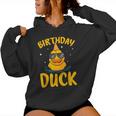 Rubber Duckies Birthday Duck Rubber Duck Women Hoodie
