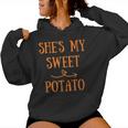 She's My Sweet Potato Cute Thanksgiving Fall Harvest Women Hoodie