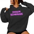 Women's With Zuggorschnägge Zuggorschnägge Motif Kapuzenpullover für Damen